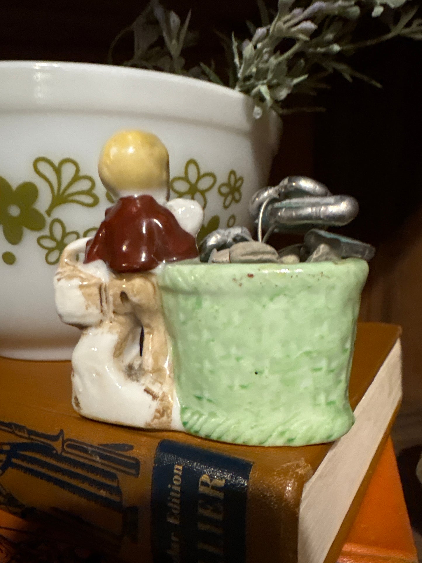 Boy Pincushion Glass Plant