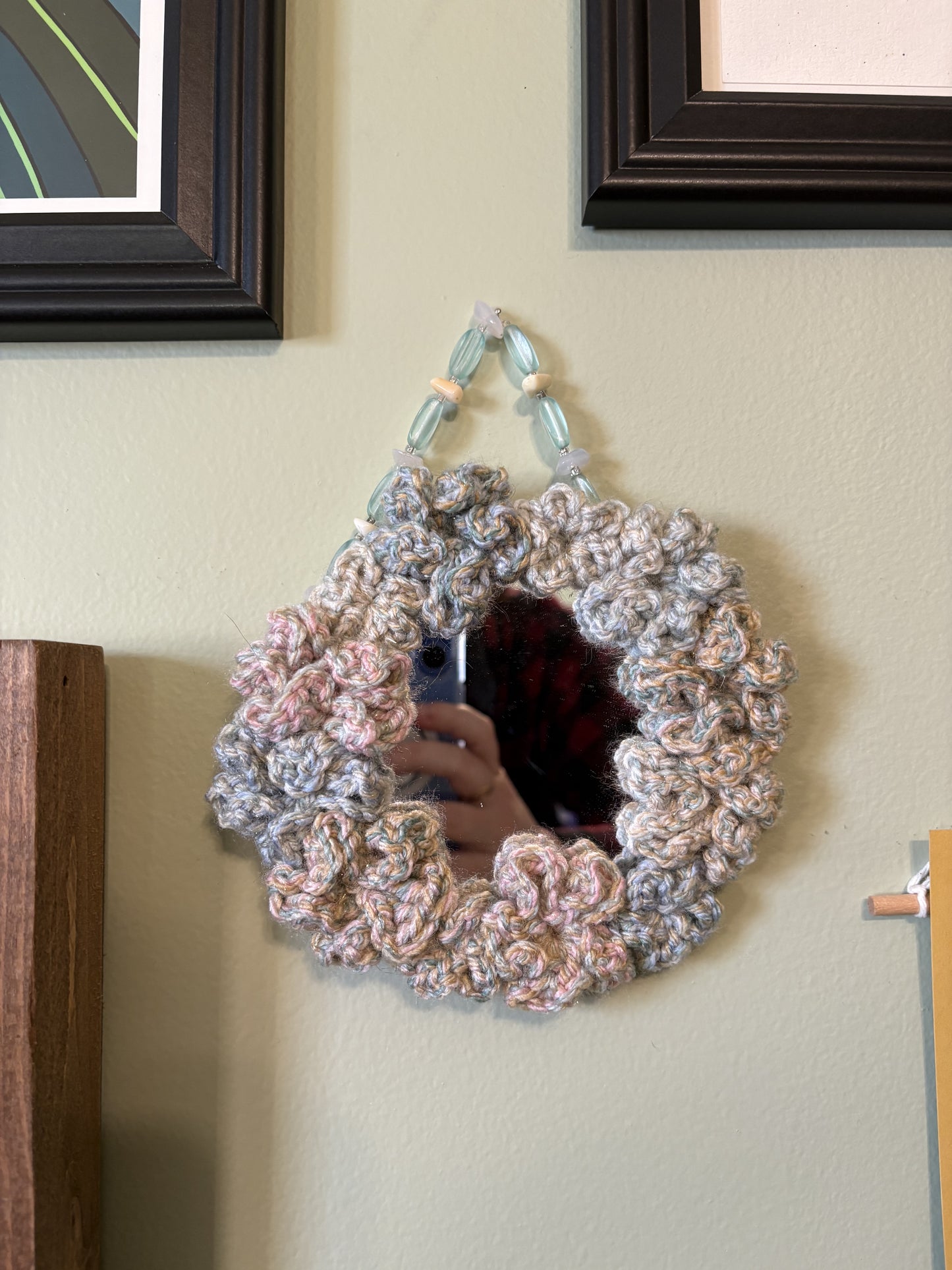 Floral Pastel Mirror