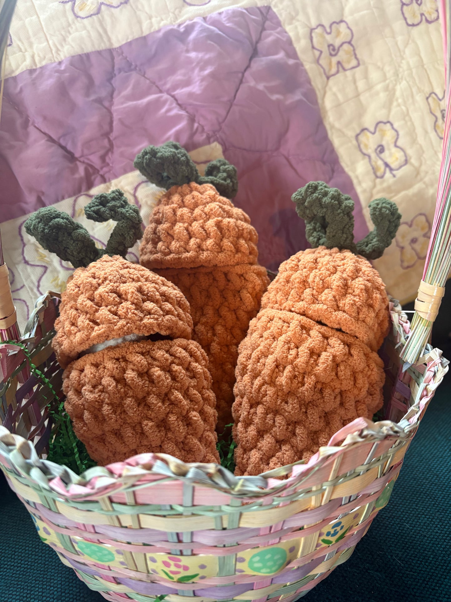 "Hatching" Carrots