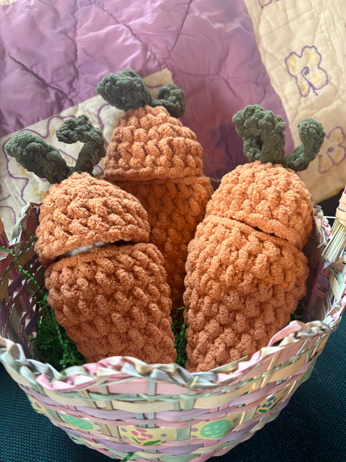 "Hatching" Carrots