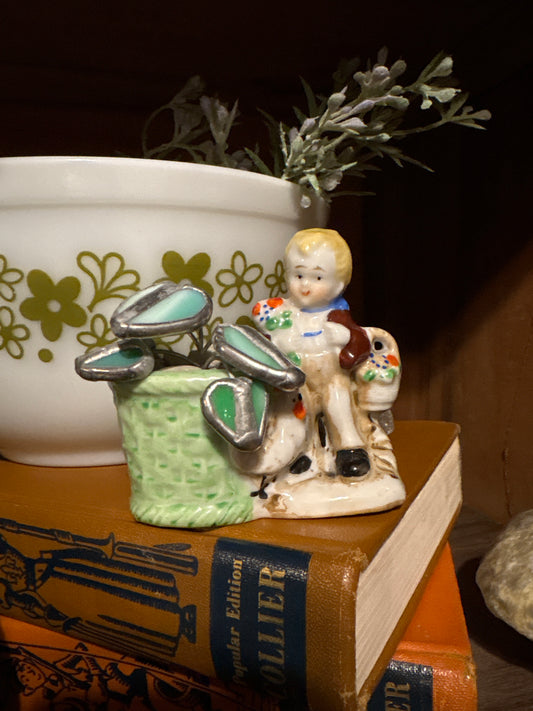 Boy Pincushion Glass Plant