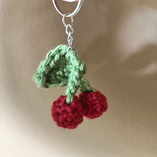 Cherry Keychain