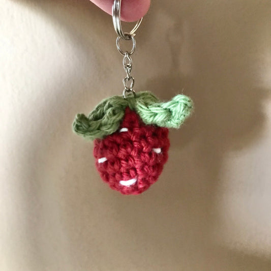 Strawberry Keychain