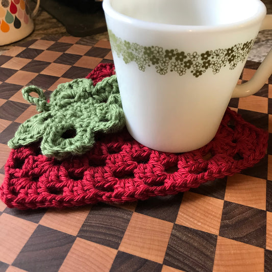 Strawberry Dishcloth