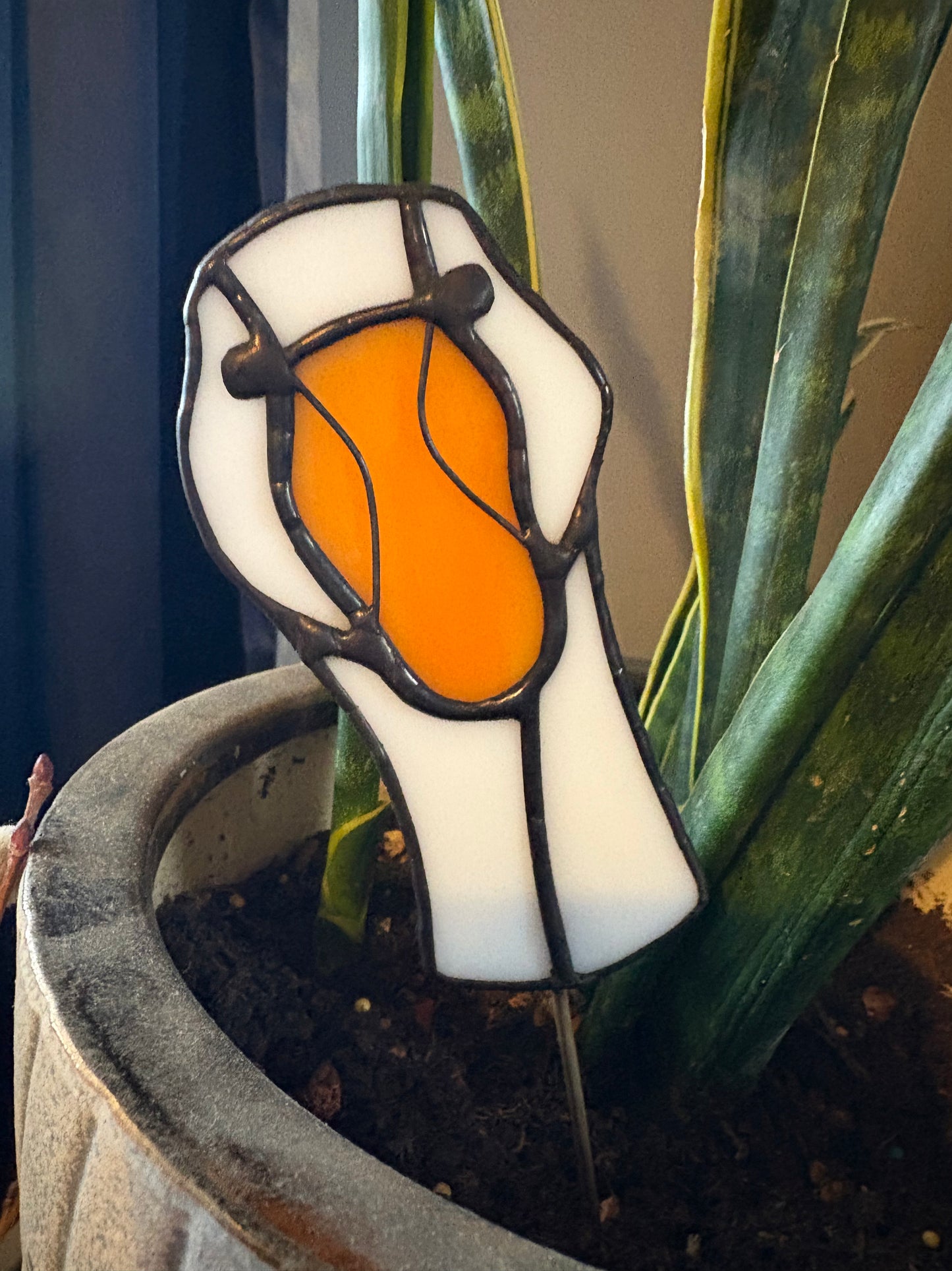 Silly Goose Plant Stake