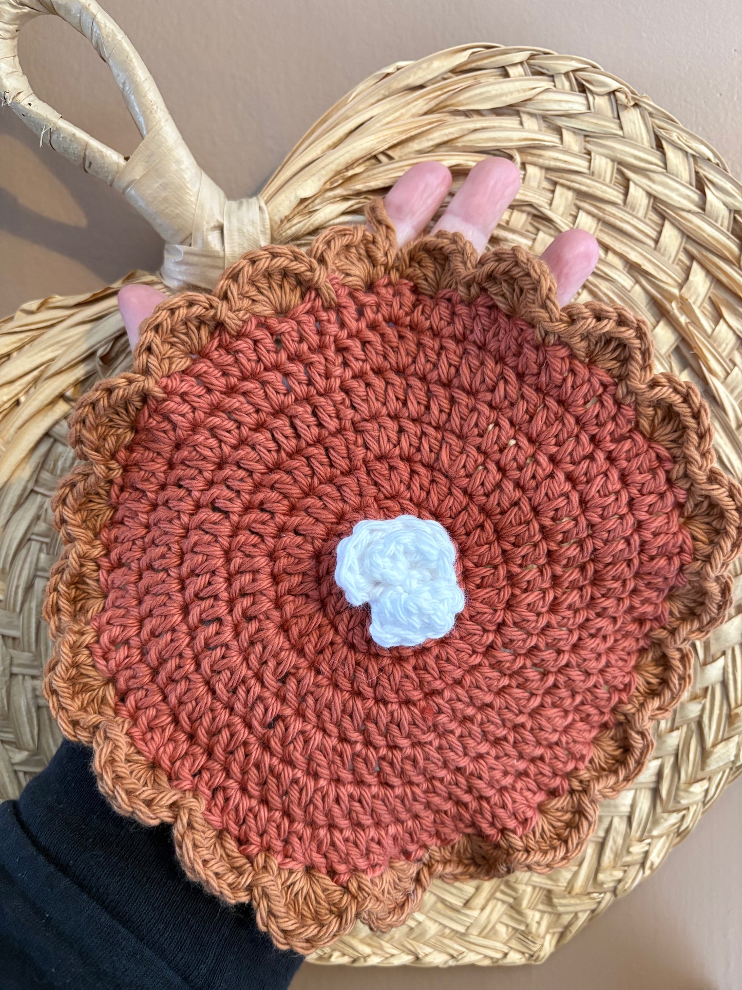 Pumpkin Pie "Potholder"