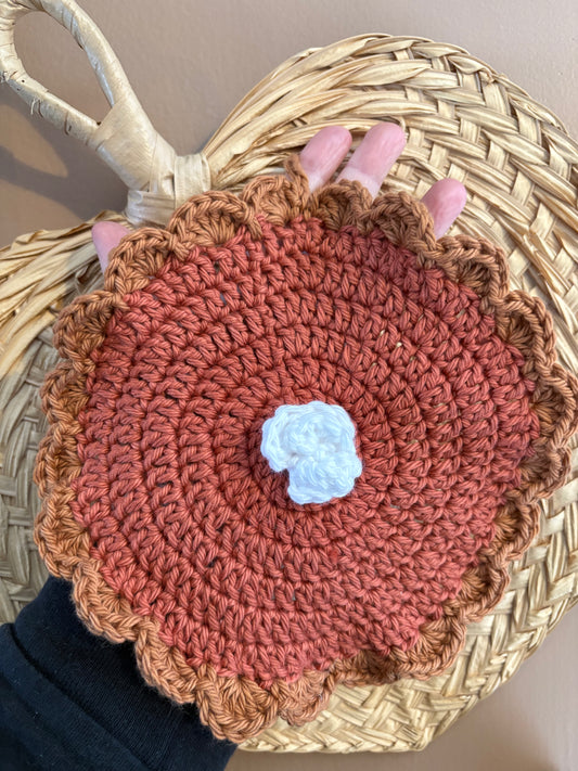 Pumpkin Pie "Potholder"